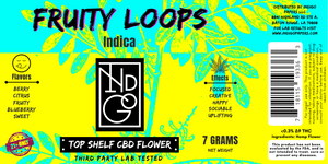 Indigo Fruity Loops Delta-9 THC Moonrocks